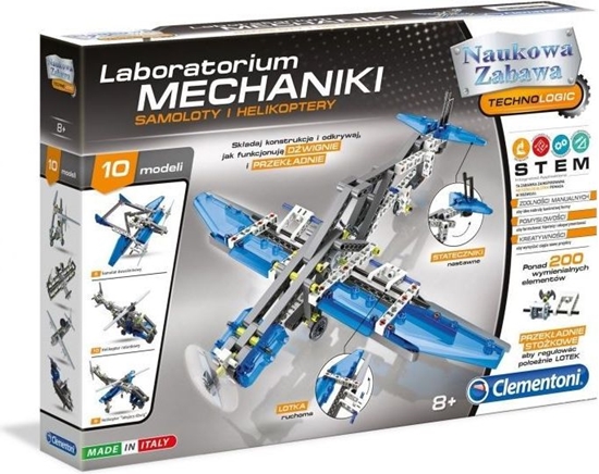 Picture of Clementoni Laboratorium Mechaniki Samoloty i helikoptery (60950)