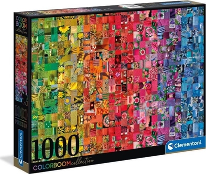 Attēls no Clementoni Puzzle 1000el color boom Collage 39595