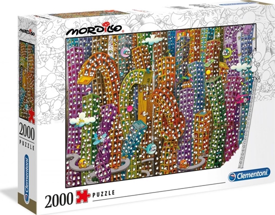 Picture of Clementoni Puzzle 2000 elementów Mordillo The Jungle
