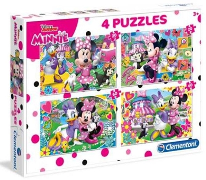 Picture of Clementoni Puzzle 2x20+2x60 elementów Minnie (07615)