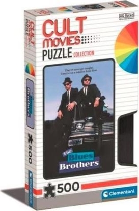 Attēls no Clementoni Puzzle 500 Cult Movies Blues Brothers