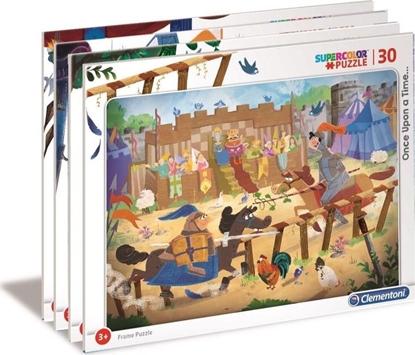 Изображение Clementoni Puzzle ramkowe 30 Super Kolor Unce Upon a Time
