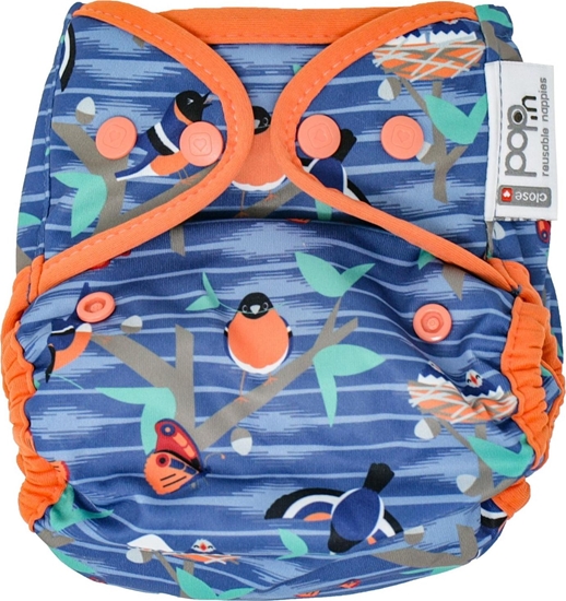 Изображение Close Caboo Otulacz, pieluszka wielorazowa z napami Twilight Garden 3-16 kg, 1 szt.