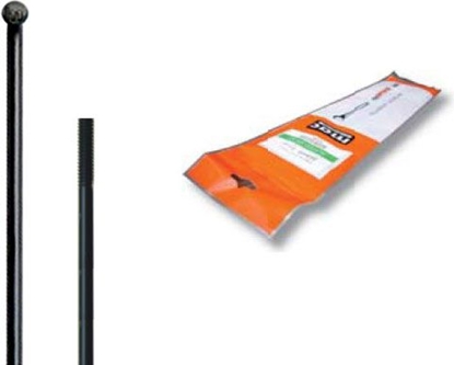 Attēls no Cn Spoke Szprychy MAC14 2.0-2.0-2.0 stal nierdzewna 254mm czarne 72szt