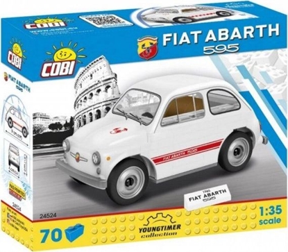Attēls no Cobi Youngtimer Collection 1965 Fiat Abarth 595 (24524)