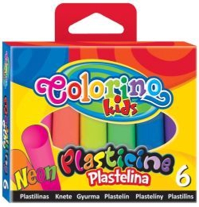 Attēls no Colorino Plastelina neonowa 6 kolorów (935409)