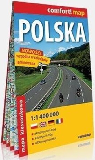 Picture of Comfort! map - Polska 1:1 400 000