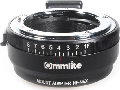 Picture of Commlite Adapter bagnetowy Commlite CoMix CM-NF-NEX - Nikon F / Sony E