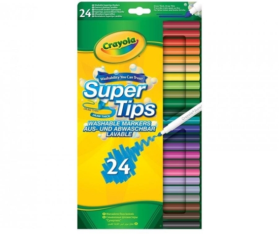 Picture of Crayola Flamastry spieralne 24 kolory (268854)