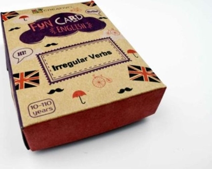 Attēls no Creativo Fun Card English Irregular Verbs CREATIVO