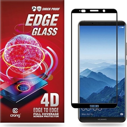 Attēls no Crong Crong Edge Glass 4D Full Glue - Szko hartowane na cay ekran Huawei Mate 10 uniwersalny