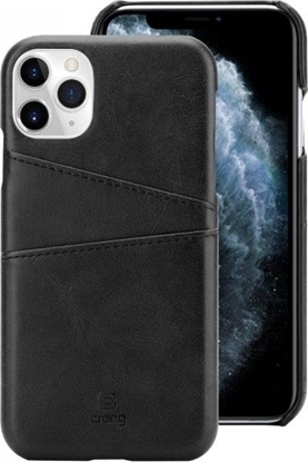 Attēls no Crong Crong Neat Cover - Etui iPhone 11 Pro z kieszeniami (czarny)