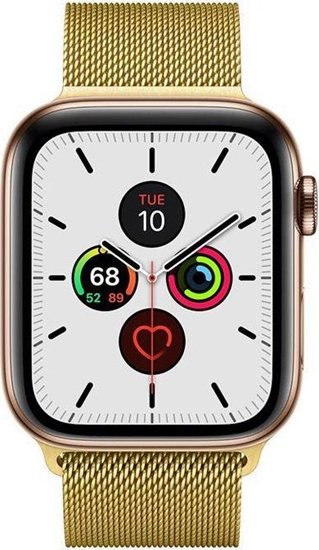 Picture of Crong Pasek ze stali nierdzewnej Crong Milano Steel do Apple Watch 42/44 mm zoty