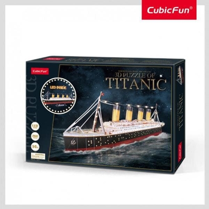 Attēls no Cubicfun Puzzle 3D LED Titanic 20521