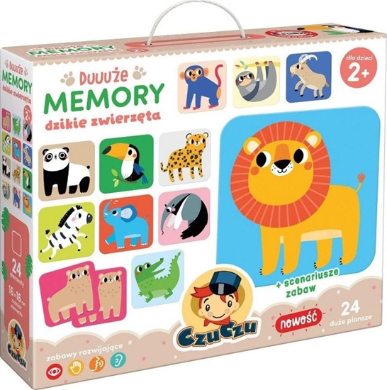 Изображение Czuczu Due memory Dzikie zwierzta 2+ CzuCzu
