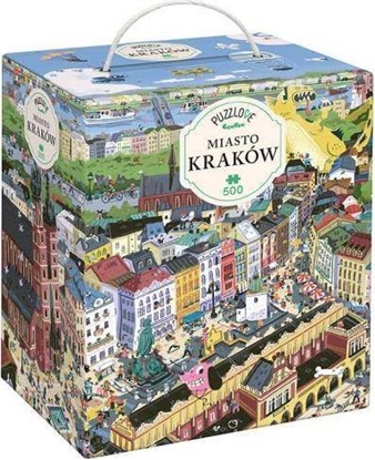 Attēls no Czuczu Puzzle dla dzieci Miasto Kraków 500el Puzzlove CzuCzu