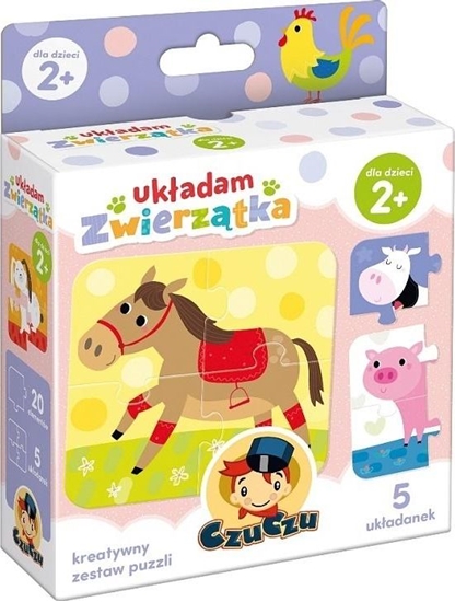 Picture of Czuczu Ukadanka Ukladam zwierztka 2+