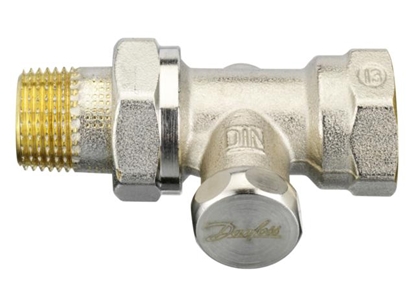 Изображение Danfoss Zawór grzejnikowy prosty 1/2" RLV-S 15 odcinajcy (003L0124)