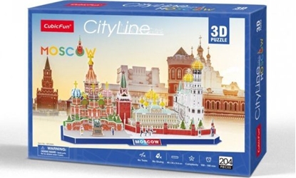 Изображение Dante Puzzle 3D City Line Moscow 204el 20266