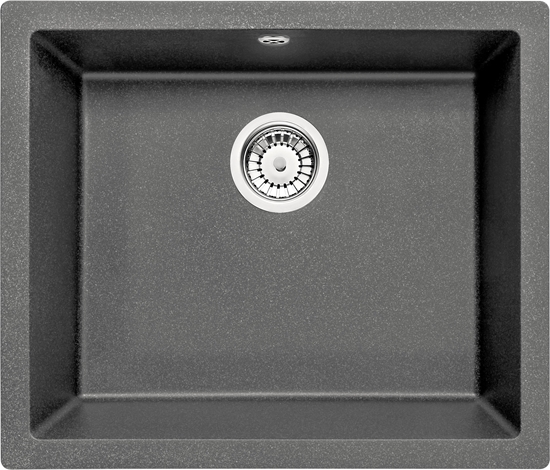 Picture of Zlewozmywak Deante KOMORA PODBLATOWA CORDA ANTRACYT METALIK GRANIT 550X460X204 3,5"