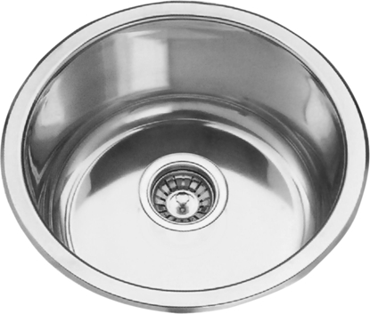 Attēls no Zlewozmywak Deante Zlewozmywak 1-komorowy CORNETTO bez ociekacza 42cm stal jedwab ZHC 0803