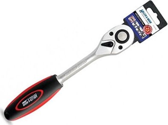 Изображение Dedra Grzechotka 1/2"", 72T, CRV 6140, prosta dwu-mater.uchwyt