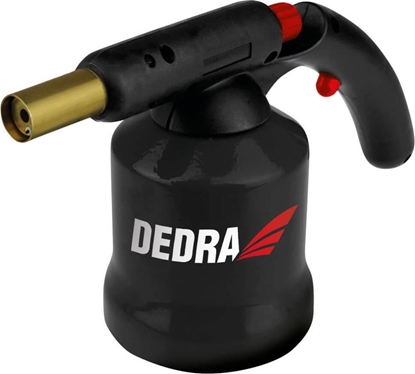 Attēls no Dedra Lampa lutownicza gazowa z zaponem PIEZO, metalowa obudowa