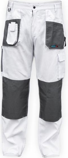 Picture of Dedra Spodnie ochronne biae rozmiar XL (BH4SP-XL)