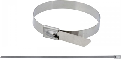 Изображение Dedra Stalowe opaski zaciskowe 4,6 x 520mm 5szt. (11NB4520)