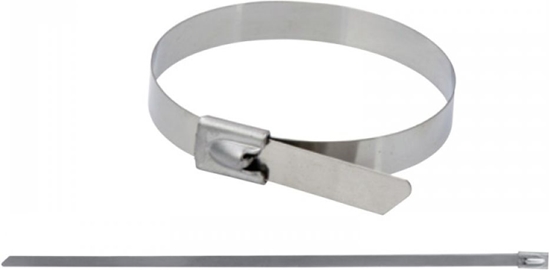 Изображение Dedra Stalowe opaski zaciskowe 4,6 x 520mm 5szt. (11NB4520)
