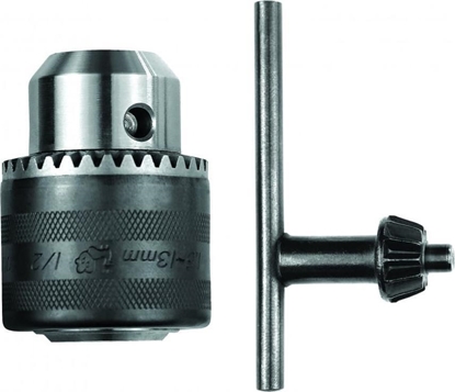 Attēls no Dedra Uchwyt wiertarski 13mm 1/2"" 20UNF z kluczykiem