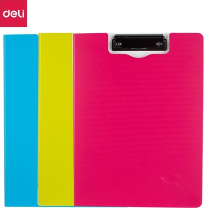 Picture of Deli DESKA Z KLIPEM DELI F75002 A4 MIX KOLORÓW