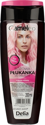 Picture of Delia Delia Cosmetics Cameleo Pukanka do wosów róowa z wod róan 200ml