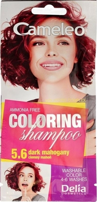 Picture of Delia Delia Cosmetics Cameleo Szampon koloryzujcy nr 5.6 Ciemny Maho 1szt