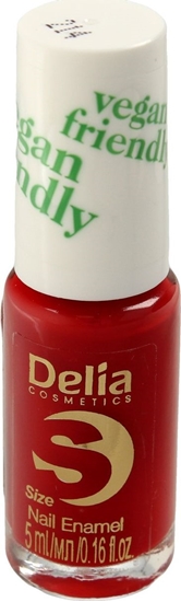 Picture of Delia Delia Cosmetics Vegan Friendly Emalia do paznokci Size S nr 214 Lady in Red 5ml