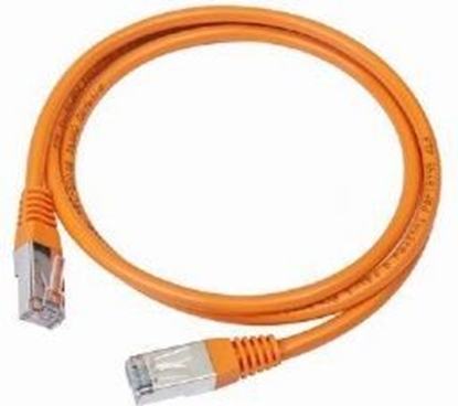 Attēls no Delock patchcord RJ45, osonka zalewana, kat. 5e, UTP, 0,25m, pomaraczowy PP12-0.25M/O
