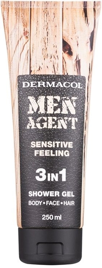 Picture of Dermacol Żel pod prysznic Agent Sensitive Feeling 3in1 250 ml