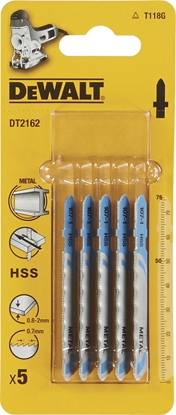 Изображение Dewalt Brzeszczoty do metalu typ T HSS 76x50mm 5szt. (DT2162-QZ)