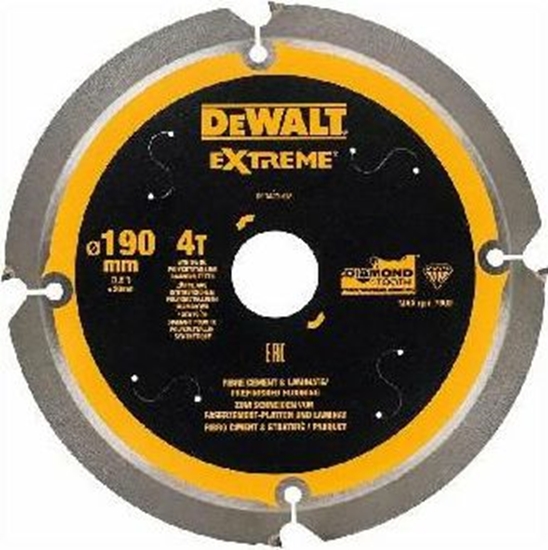 Изображение Dewalt DEWALT PIA TARCZ.165x20mmx4z DT1472-QZ