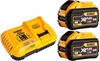 Picture of Dewalt zestaw Xr FlexVolt adowarka DCB118 + 2 akumulatory DCB547 Xr FlexVolt 9.0Ah (DCB118X2-QW)