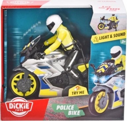 Picture of Dickie Pojazd SOS Motocykl policyjny 17 cm