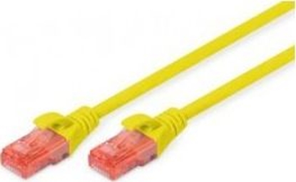 Изображение Digitus DIGITUS CAT 6 UTP patch cable PVC AWG 26/7 length 7m Color yellow