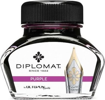 Picture of Diplomat atrament Diplo Octopus 30 ml szklany fioletowy