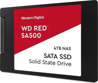 Attēls no Dysk SSD WD Red SA500 4TB 2.5" SATA III (WDS400T1R0A)