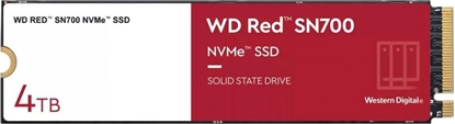 Attēls no Dysk SSD WD Red SN700 4TB M.2 2280 PCI-E x4 Gen3 NVMe (WDS400T1R0C)