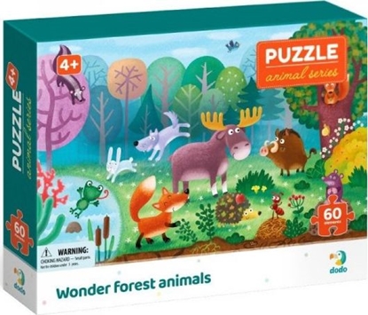 Attēls no Dodo Puzzle 60 Zwierzęta leśne