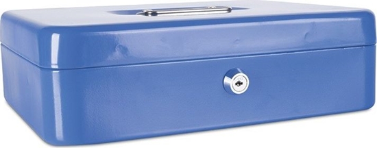 Picture of Donau Kasetka na pienidze DONAU, ekstra dua, 300x90x240mm, niebieska