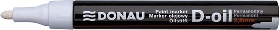 Picture of Donau Marker olejowy DONAU D-Oil, okrgy, 2,8mm, biay () - 5901503659472