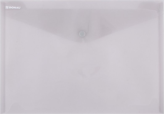 Picture of Donau Teczka kopertowa DONAU zatrzask, PP, A4, 180mikr., dymna