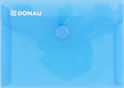 Picture of Donau Teczka kopertowa DONAU zatrzask, PP, A7, 180mikr., niebieska